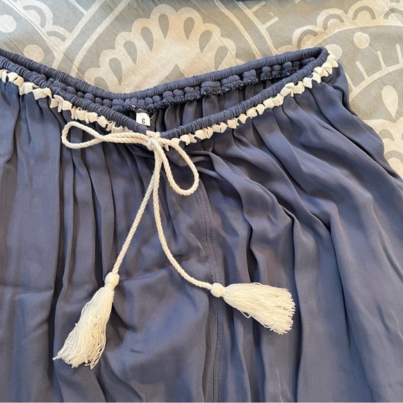 Showpo blue two piece strapless maxi set - Picture 8 of 8